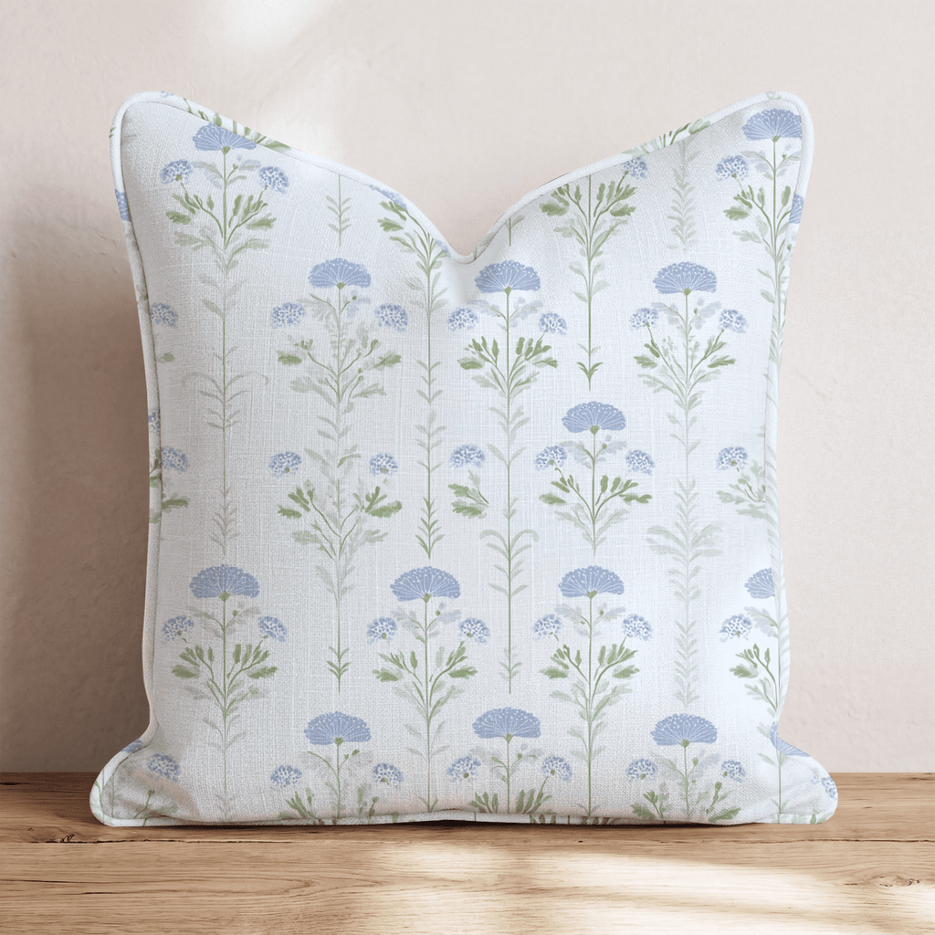 Silk & Petal Throw Pillow - Hillcroft Home