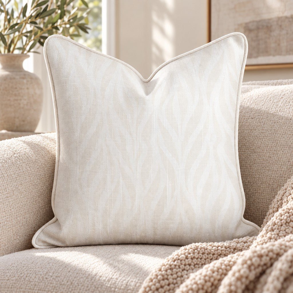 Silken Wave Throw Pillow throw pillow - Hillcroft Home