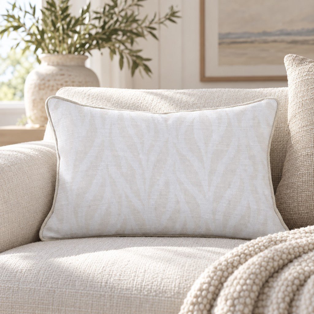 Silken Wave Throw Pillow throw pillow - Hillcroft Home