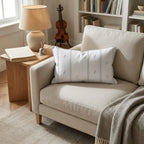 Simple Music Stripes Throw Pillow - Hillcroft Home