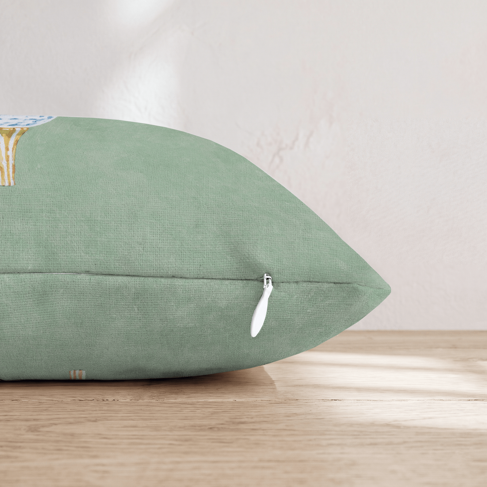 Simply Green Tee Throw Pillow - Hillcroft Home