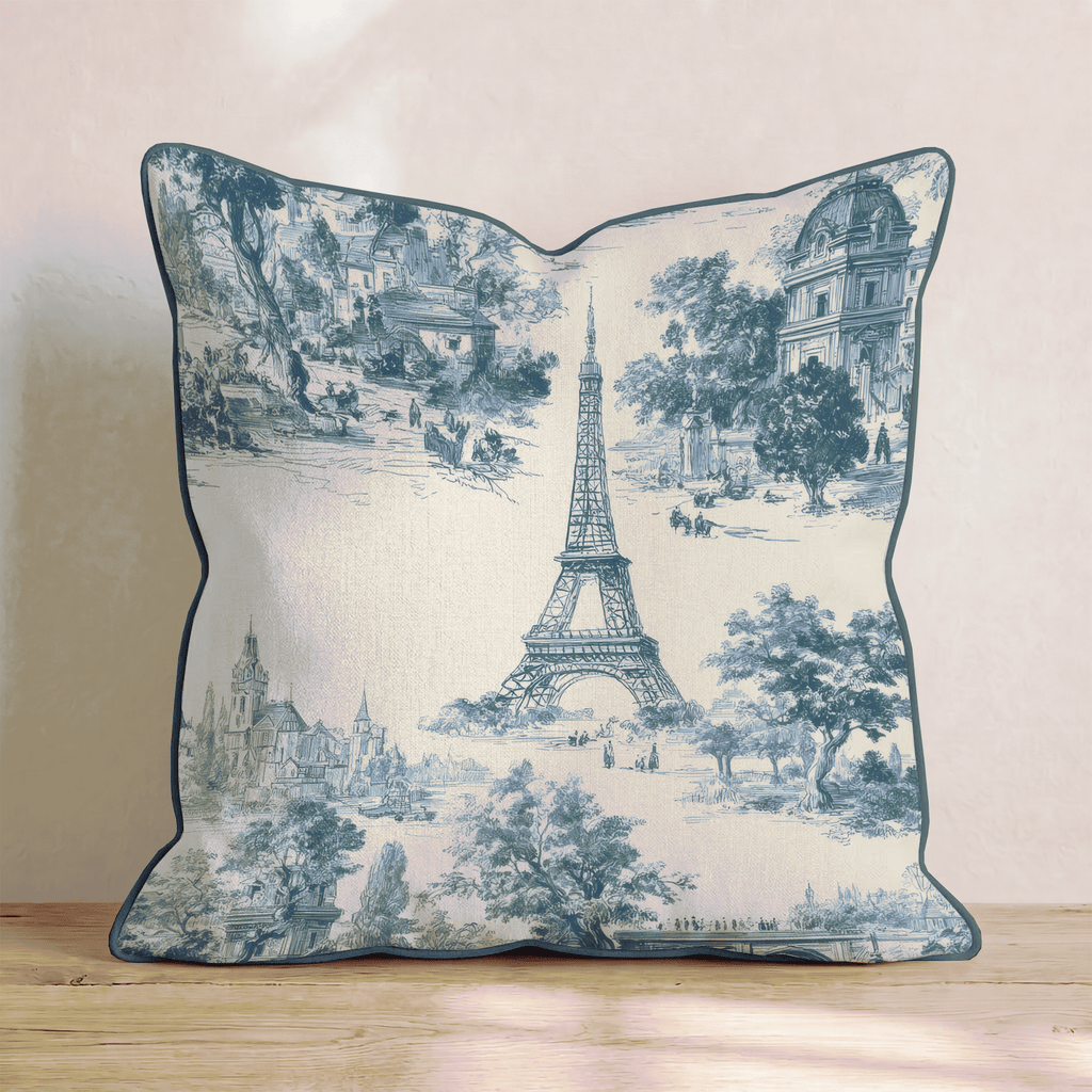 Simply Paris Throw Pillow - Hillcroft Home