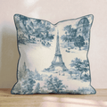 Simply Paris Throw Pillow - Hillcroft Home