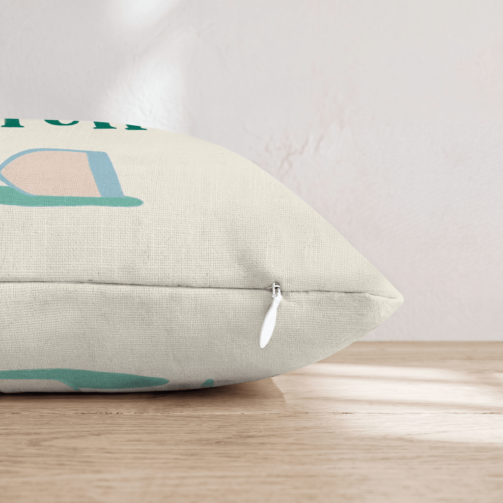 Sip Happens Throw Pillow - Hillcroft Home