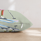 Sip _n Ski Throw Pillow - Hillcroft Home