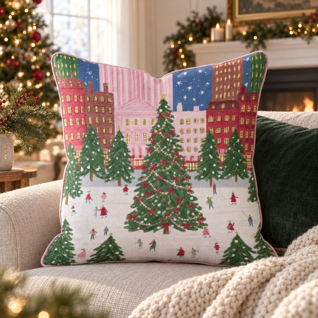 Skate Expectations Throw Pillow throw pillow - Hillcroft Home