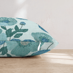 Sketch Blooms Throw Pillow - Hillcroft Home