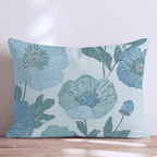 Sketch Blooms Throw Pillow - Hillcroft Home