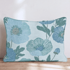 Sketch Blooms Throw Pillow - Hillcroft Home
