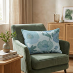 Sketch Blooms Throw Pillow - Hillcroft Home
