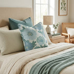 Sketch Blooms Throw Pillow - Hillcroft Home