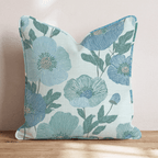 Sketch Blooms Throw Pillow - Hillcroft Home