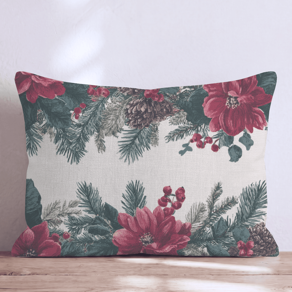Sketchbook Noel Throw Pillow - Hillcroft Home