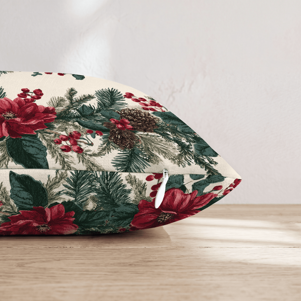 Sketchbook Noel Throw Pillow - Hillcroft Home
