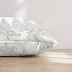 Sketched Tree Farm Throw Pillow - Hillcroft Home
