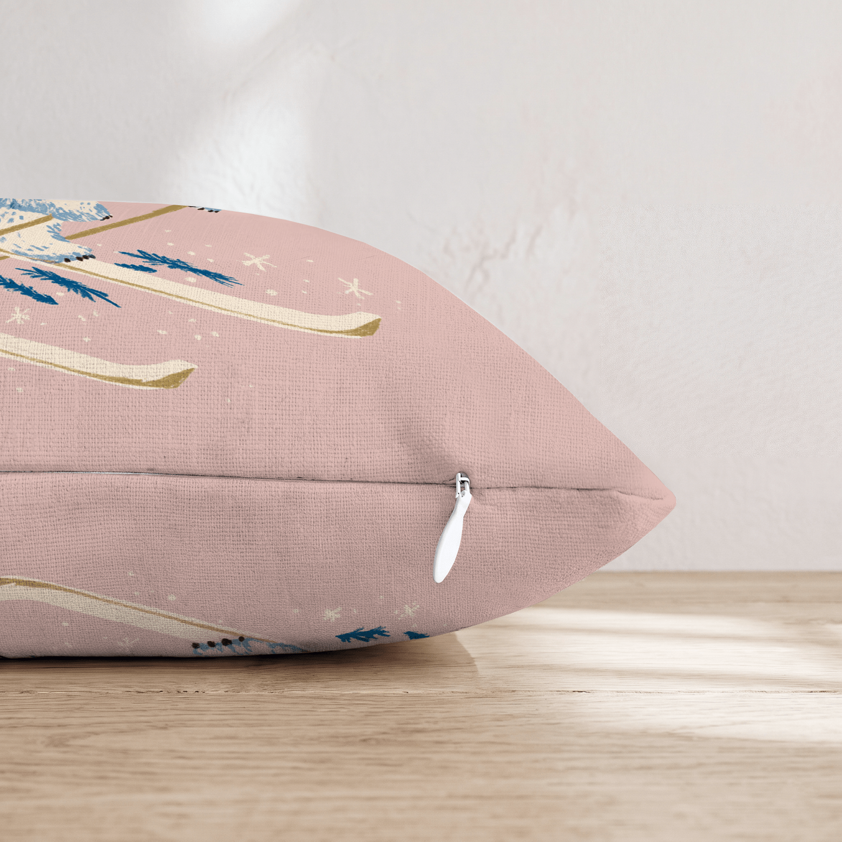 Ski Bear Throw Pillow - Hillcroft Home