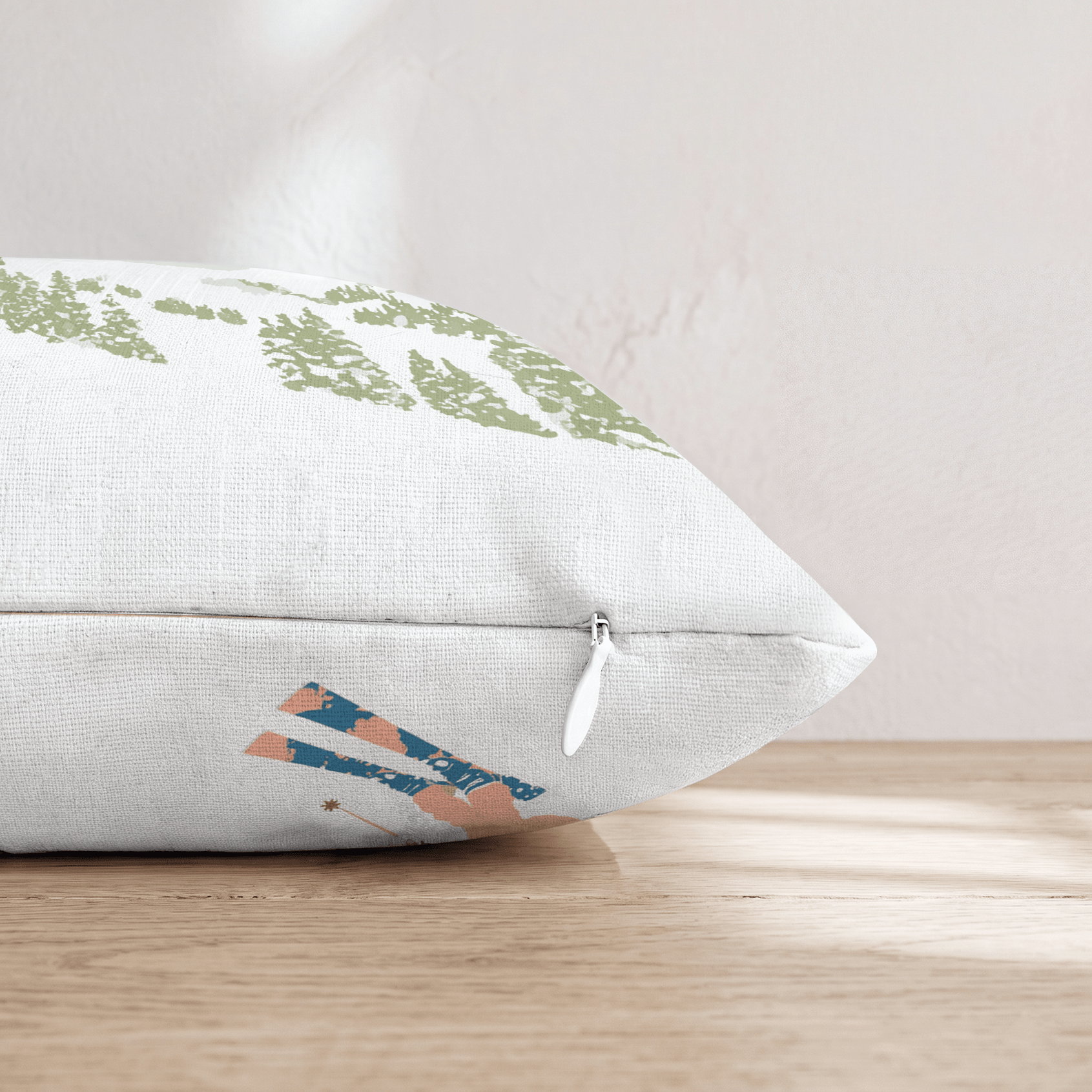 Ski the Slopes Throw Pillow - Hillcroft Home