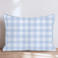 Skies and Blue Throw Pillow - Hillcroft Home