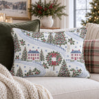 Sleepy Hollow Village Throw Pillow throw pillow - Hillcroft Home