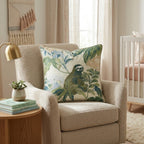 Sloth Forest Throw Pillow - Hillcroft Home