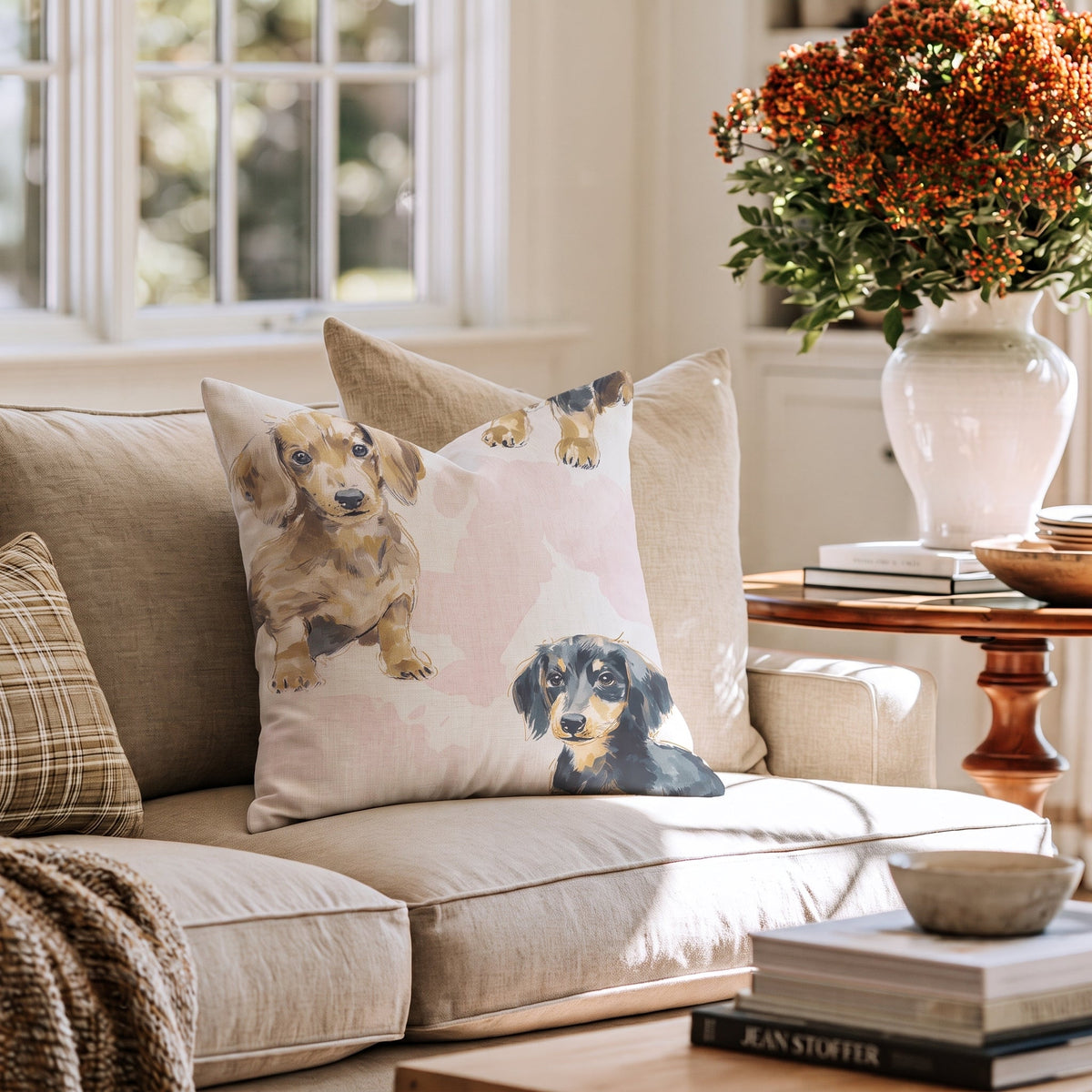 Small but Mighty Throw Pillow throw pillow - Hillcroft Home