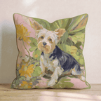 Small but Yorkie Throw Pillow - Hillcroft Home