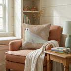 Smiling Seal Throw Pillow - Hillcroft Home