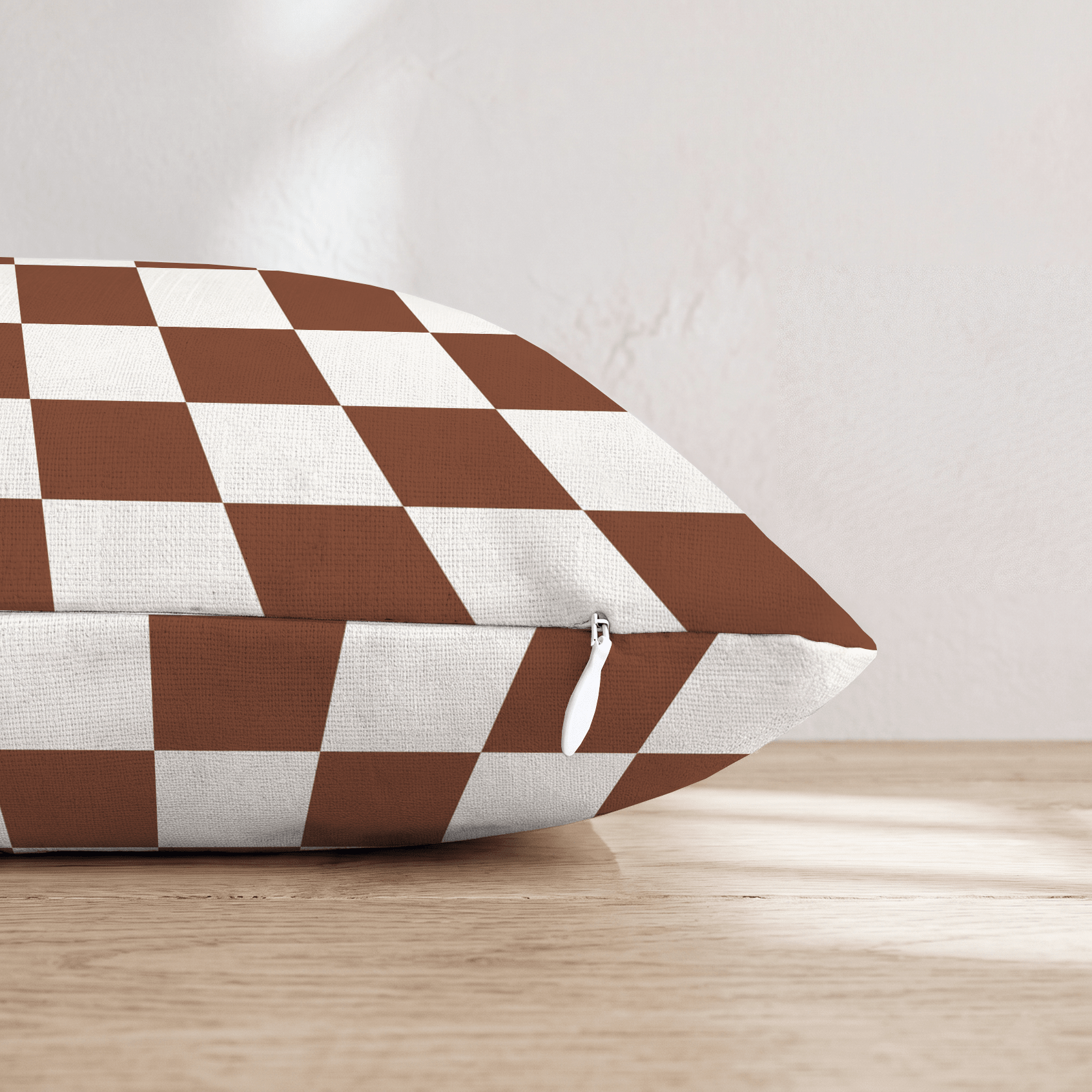 Smitty Check Throw Pillow - Hillcroft Home
