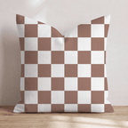 Smitty Check Throw Pillow - Hillcroft Home