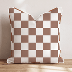 Smitty Check Throw Pillow - Hillcroft Home