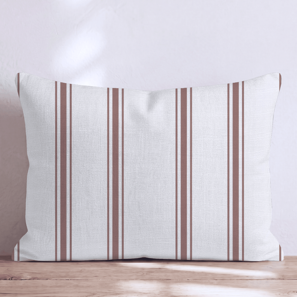 Smitty Stripes Throw Pillow - Hillcroft Home
