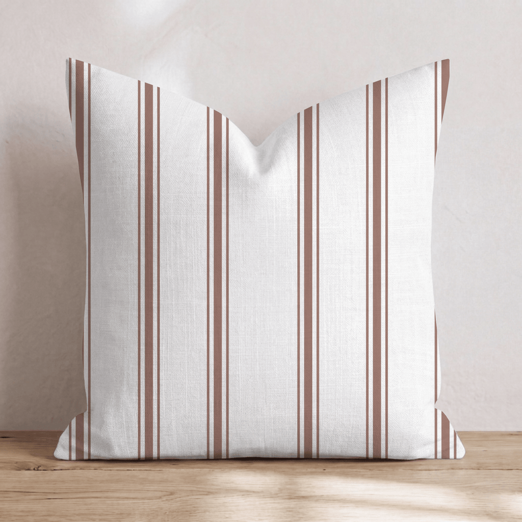 Smitty Stripes Throw Pillow - Hillcroft Home