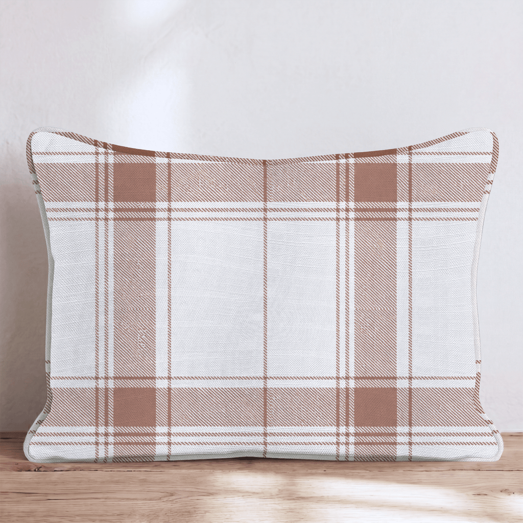 Smitty Tartan Throw Pillow - Hillcroft Home