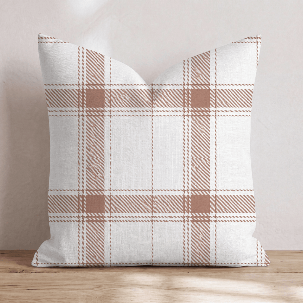 Smitty Tartan Throw Pillow - Hillcroft Home