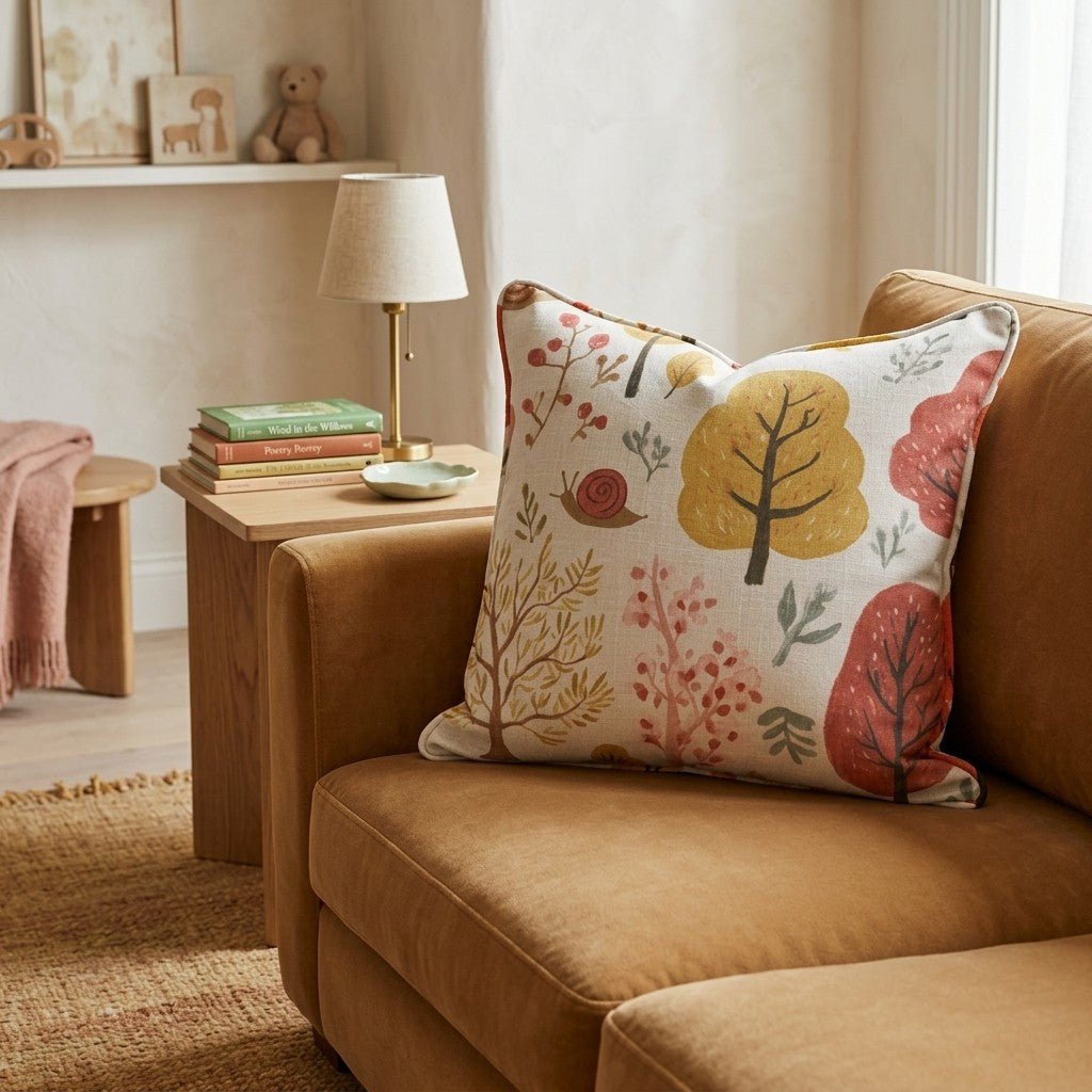 Snail Trail Throw Pillow - Hillcroft Home