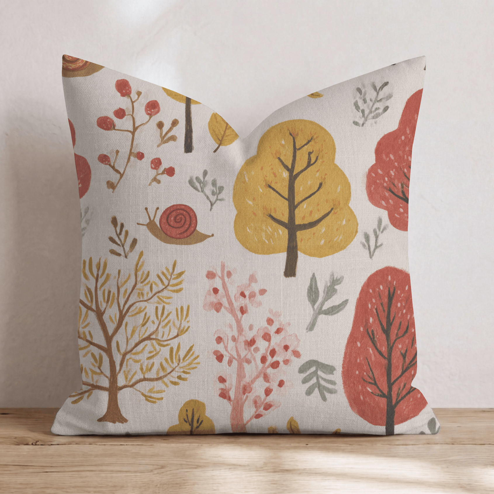 Snail Trail Throw Pillow - Hillcroft Home