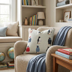 Snazzy Penguins Throw Pillow - Hillcroft Home