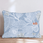 Snow Sketch Throw Pillow - Hillcroft Home