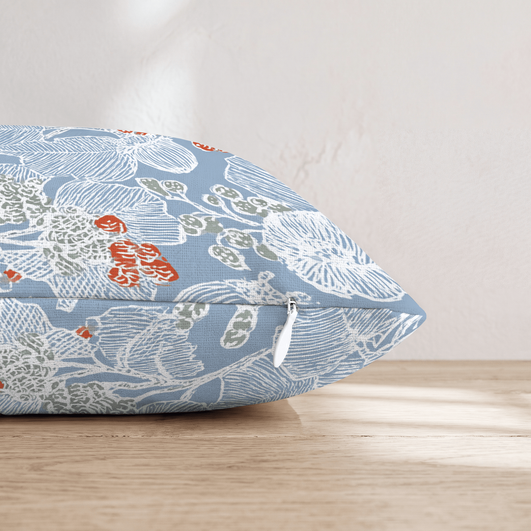 Snow Sketch Throw Pillow - Hillcroft Home