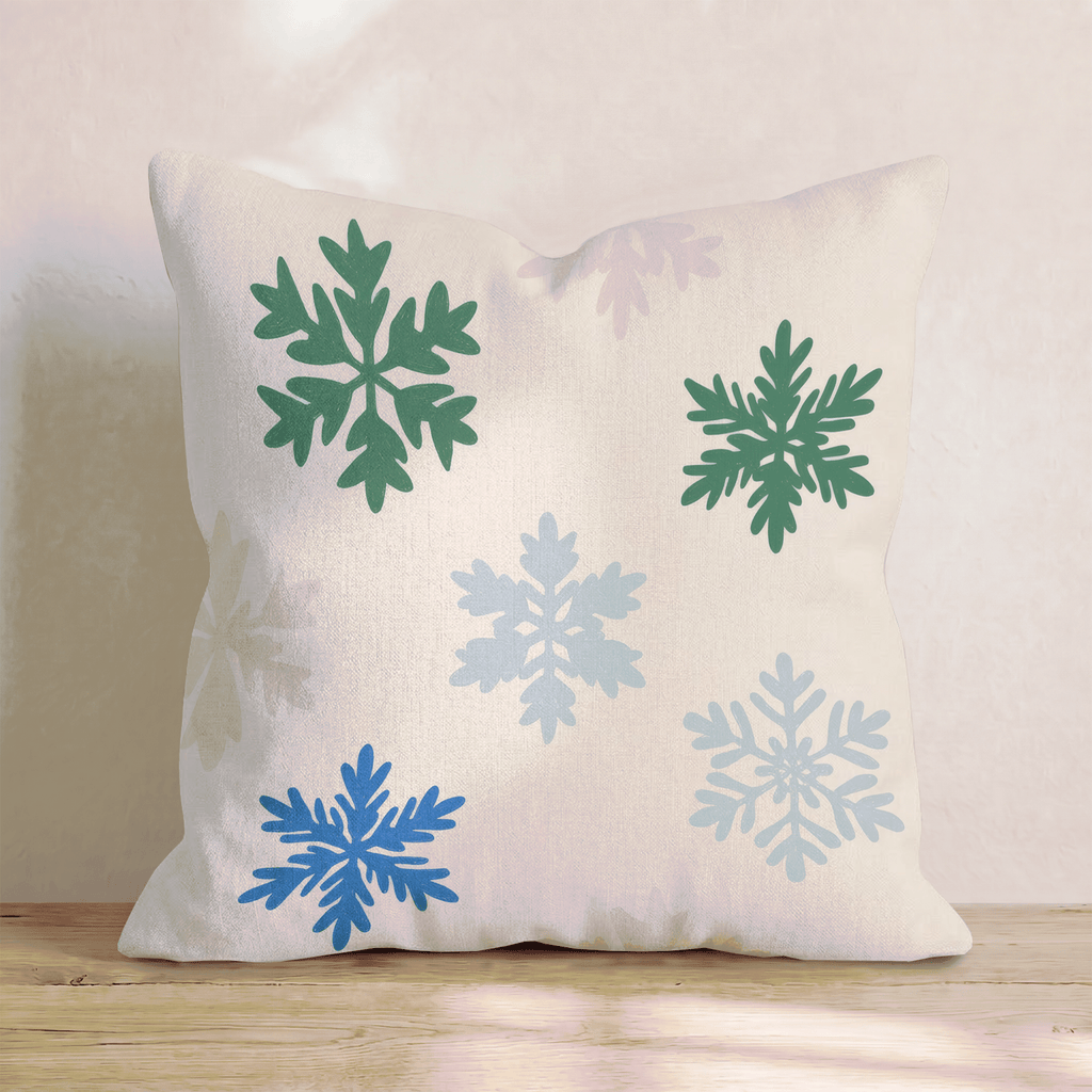Snowfall Throw Pillow - Hillcroft Home