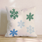 Snowfall Throw Pillow - Hillcroft Home