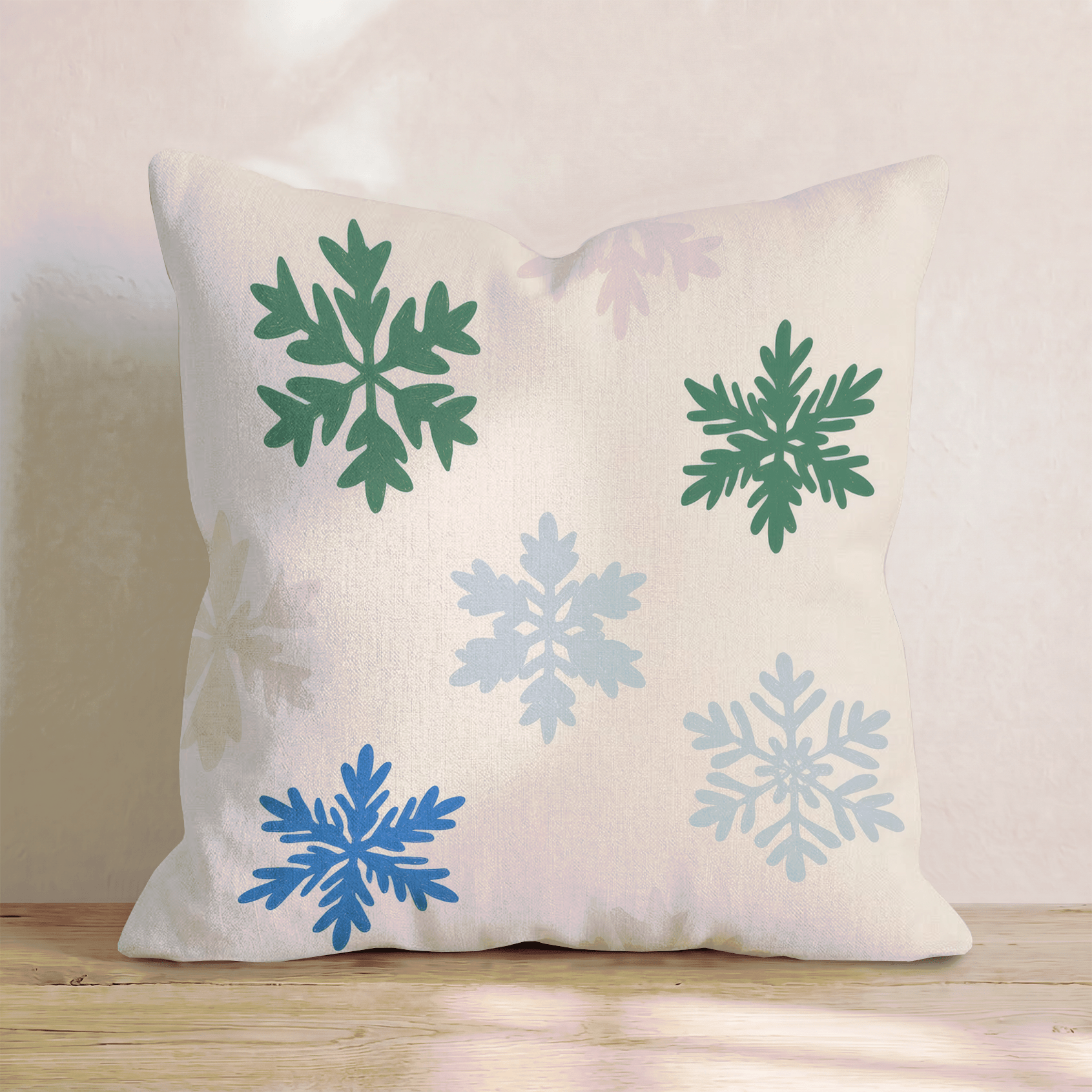 Snowfall Throw Pillow - Hillcroft Home