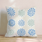 Snowflake Sugar Cookie Throw Pillow - Hillcroft Home