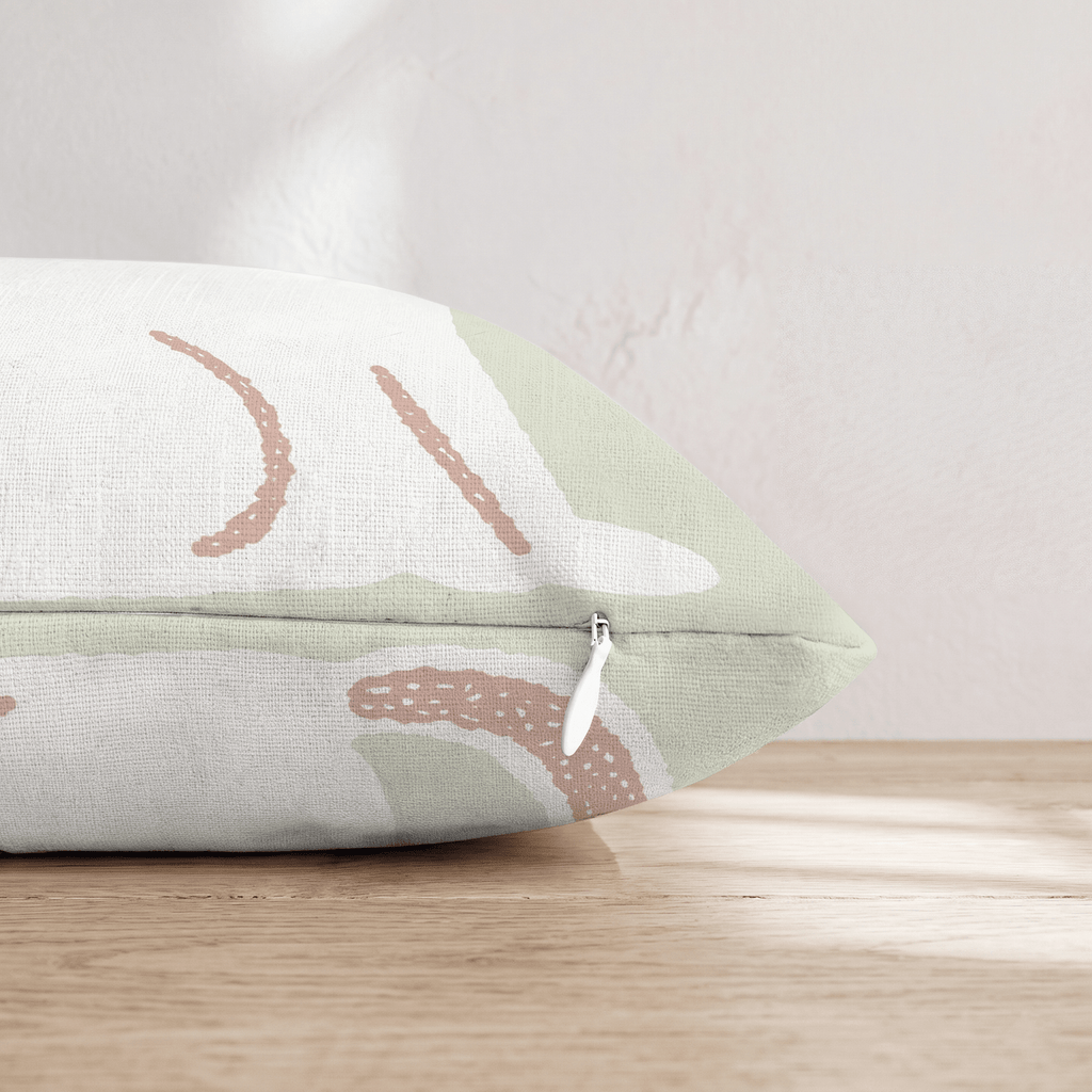 Snowy White Kitten Throw Pillow - Hillcroft Home