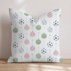Soccer Ball Ornament Hang Throw Pillow - Hillcroft Home