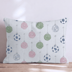 Soccer Ball Ornament Hang Throw Pillow - Hillcroft Home