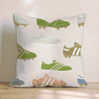 Soccer Cleats Throw Pillow - Hillcroft Home