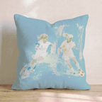 Soccer Girls Throw Pillow - Hillcroft Home