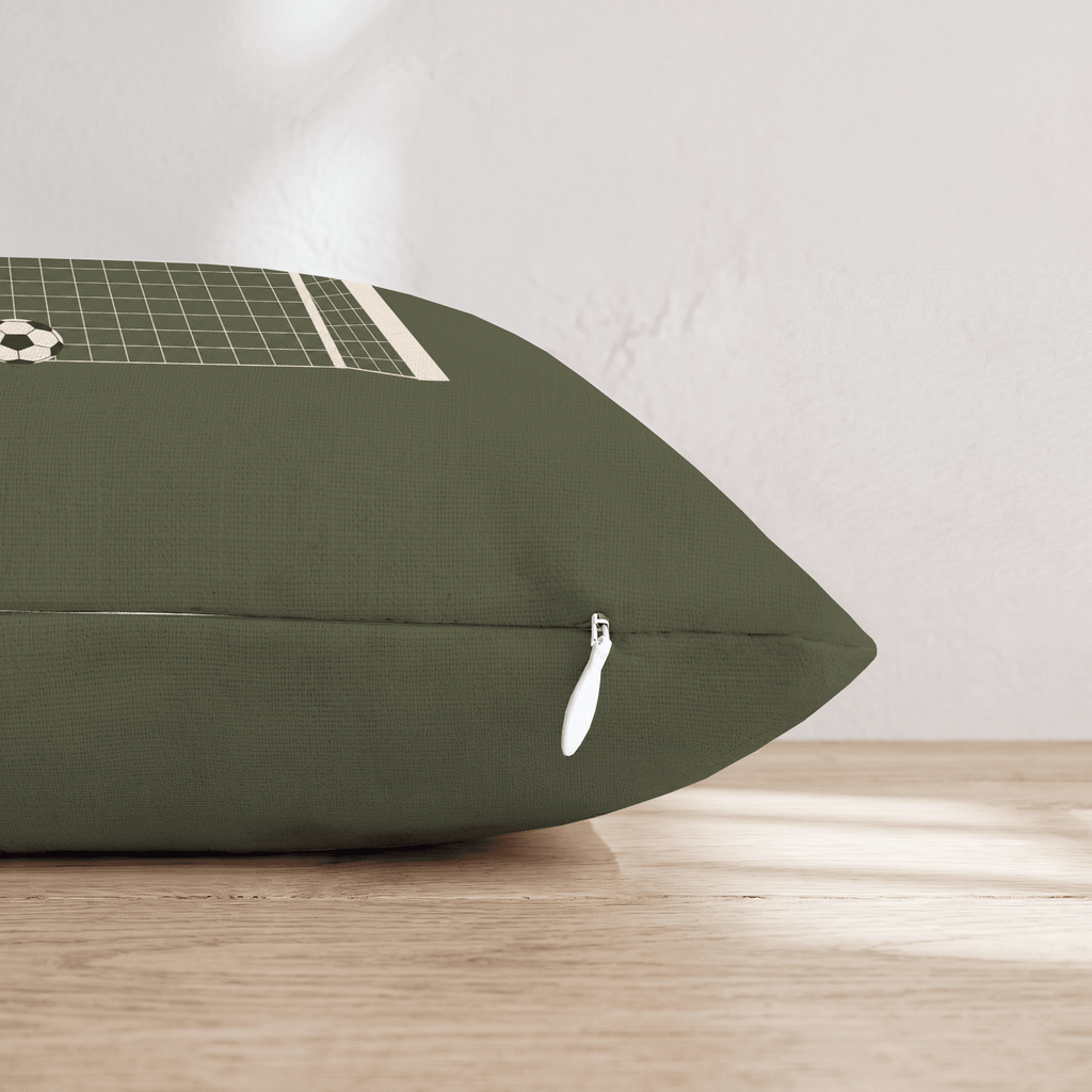 Soccer Goal Throw Pillow - Hillcroft Home