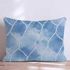 Soccer Net Sky Throw Pillow - Hillcroft Home